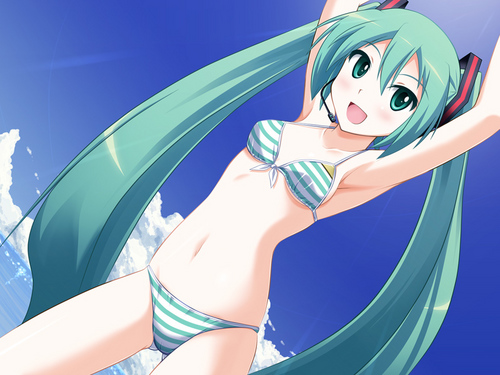 水着 初音ミク
